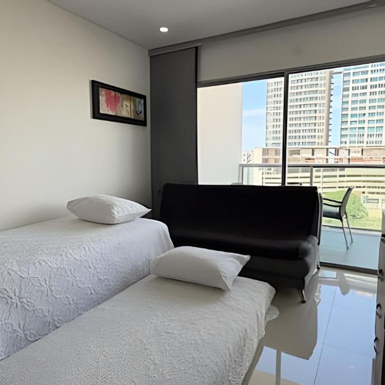 Hermoso Apto de 1 hab con Vista al Mar - Piso 10 - Apartment with Balcony - 12
