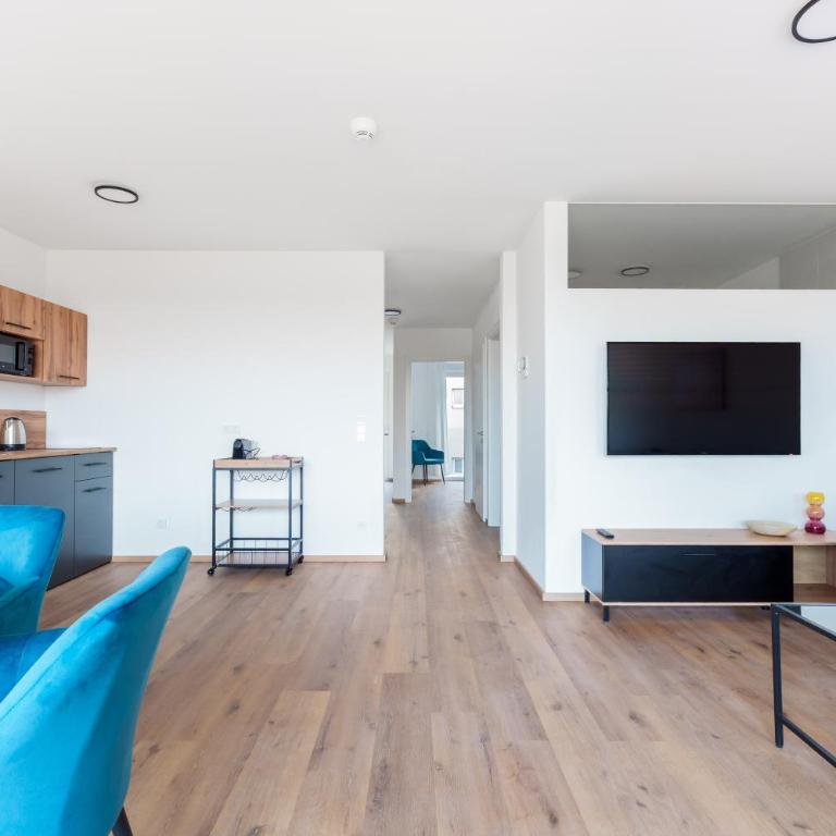 RIVERSIDE APARTMENTS Premium Living with great view - Apartment mit 1 Schlafzimmer mit Flussblick - 6