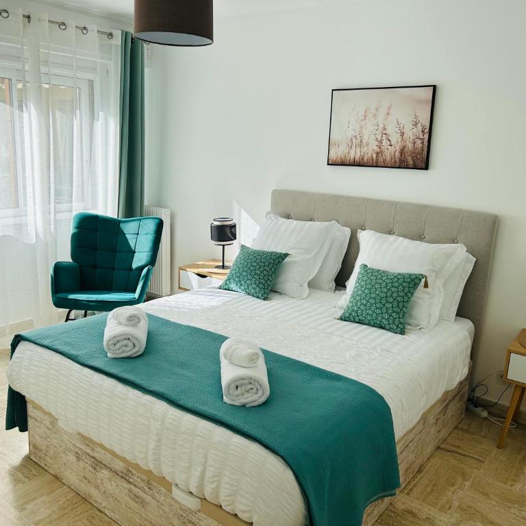 Appartement Spacieux au Port de Nice avec Clim et Parking Gratuit - Appartement 2 Chambres - 7