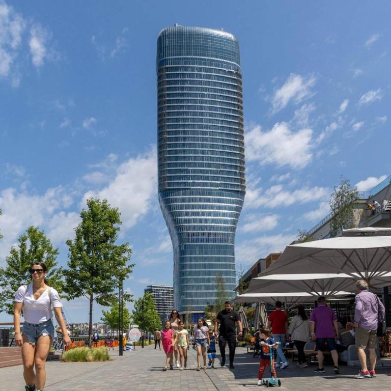 1 Beograd na Vodi Belgrade Waterfront posaljite poruku radi info o nacinu ulaska i preuzimanje kljuca - Apartman sa 1 Spavaćom Sobom - 1