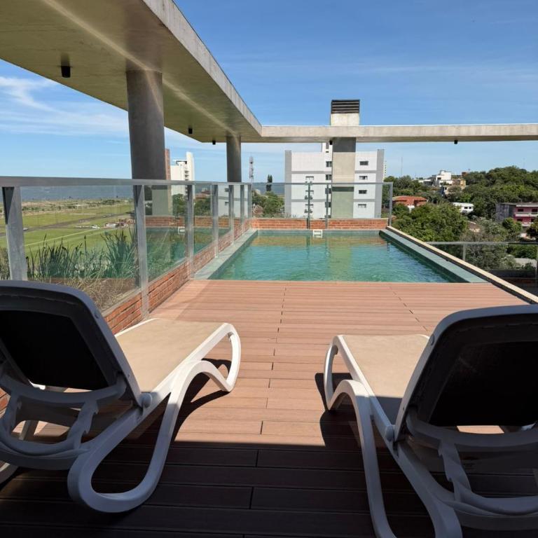 Monoambiente Premium en privilegiada Zona de Encarnación! - Apartamento de 1 dormitorio - 24