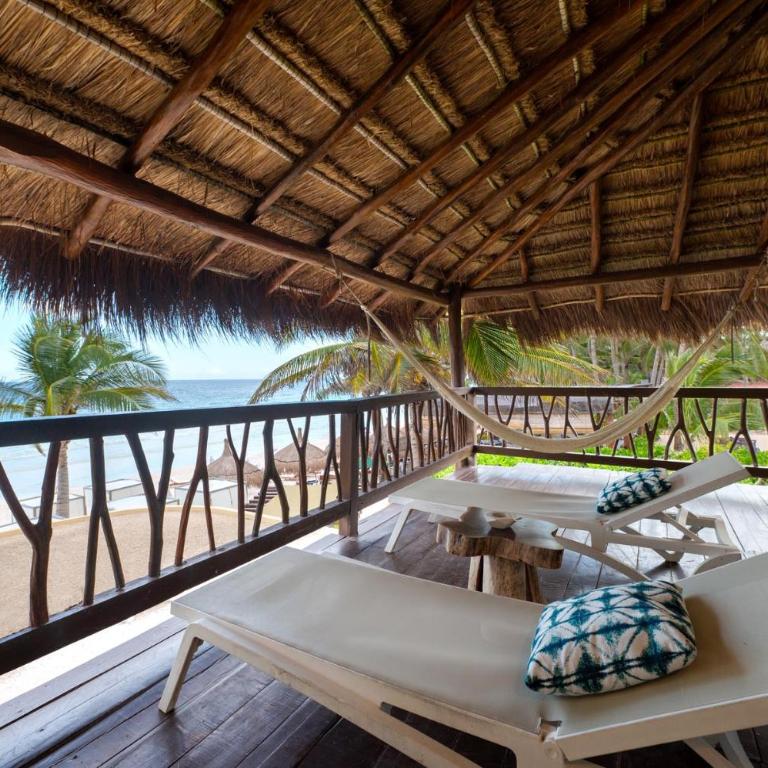 Ana y Jose Tulum Hotel & Beach Club - Habitación Doble Deluxe con vistas al mar - 1