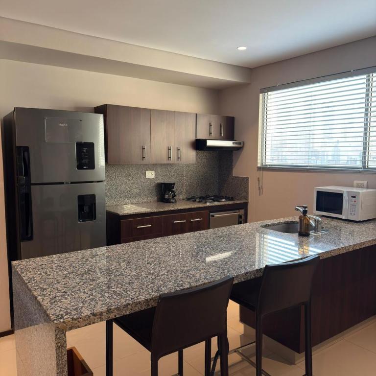Apartamento en el Hotel Estelar - Deluxe One-Bedroom Apartment with City View - 8