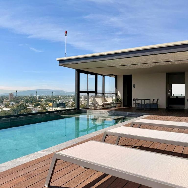 Depa de lujo en Guadalajara a 2 min de La Minerva - Two-Bedroom Apartment - 14