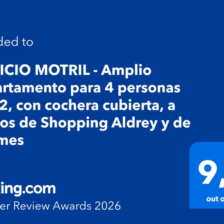 EDIFICIO MOTRIL - Amplio departamento para 4 personas 60m2, con cochera cubierta, a metros de Shopping Aldrey y de Güemes - Apartamento con balcón - 6