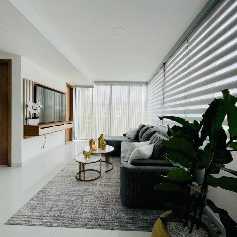 Penthouse con jacuzzi y vistas en Santa Rosa - Three-Bedroom Apartment - 1