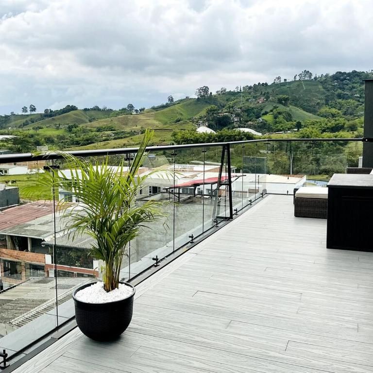 Penthouse con jacuzzi y vistas en Santa Rosa - Three-Bedroom Apartment - 4