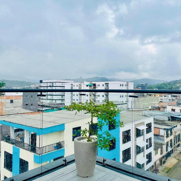 Penthouse con jacuzzi y vistas en Santa Rosa - Three-Bedroom Apartment - 21