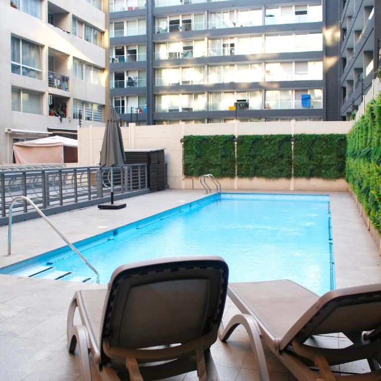 Depto nuevo cerca del Teatro Caupolicán y Movistar Arena - One-Bedroom Apartment - 54
