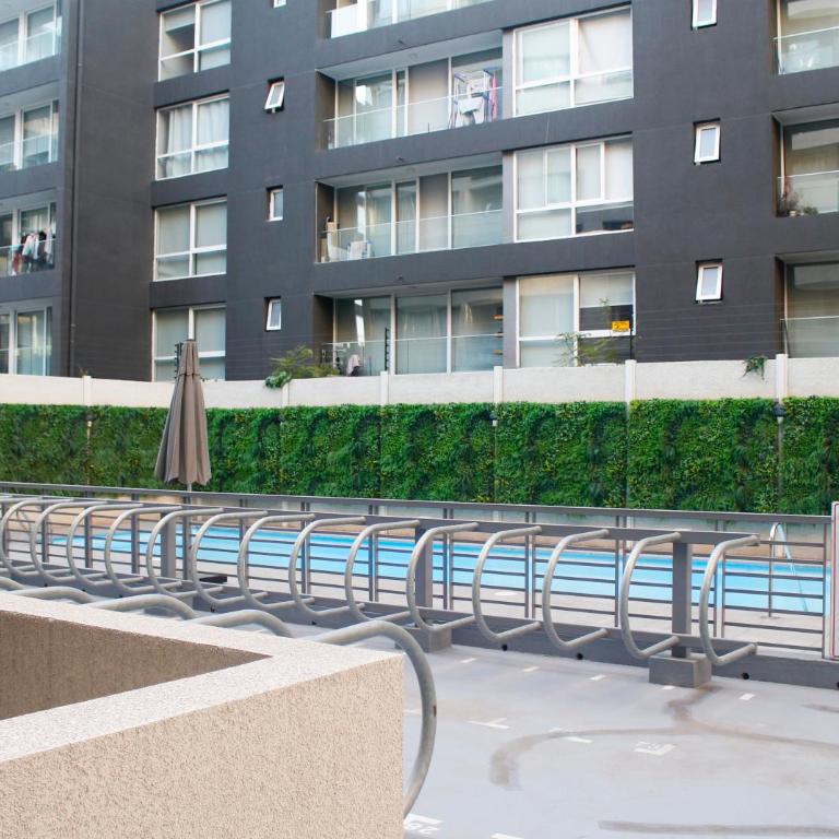 Depto nuevo cerca del Teatro Caupolicán y Movistar Arena - One-Bedroom Apartment - 56