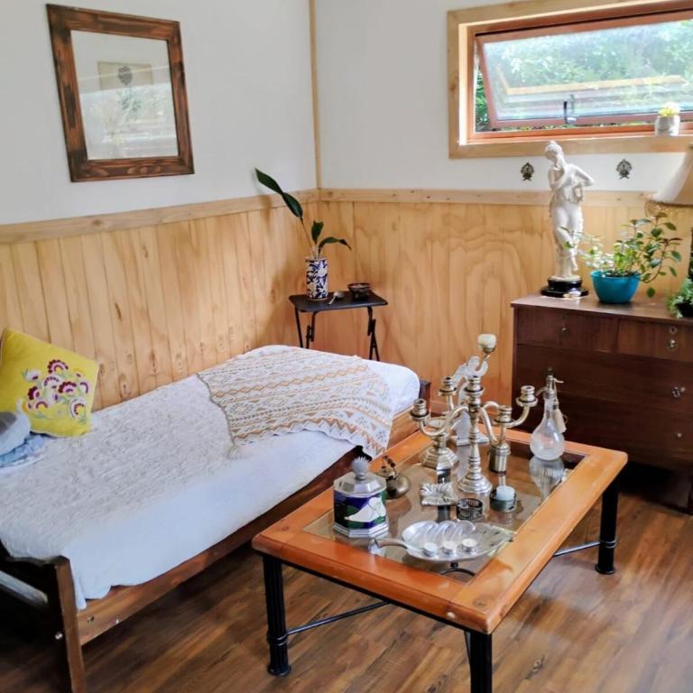Cabaña en curiñanco - Two-Bedroom House - 1