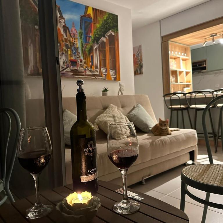 Caribbean Deluxe Apartment Walk to Beach WiFi - Three-Bedroom Apartment with Sea View - 1