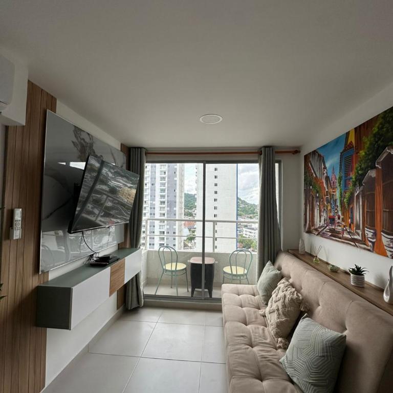 Caribbean Deluxe Apartment Walk to Beach WiFi - Three-Bedroom Apartment with Sea View - 3