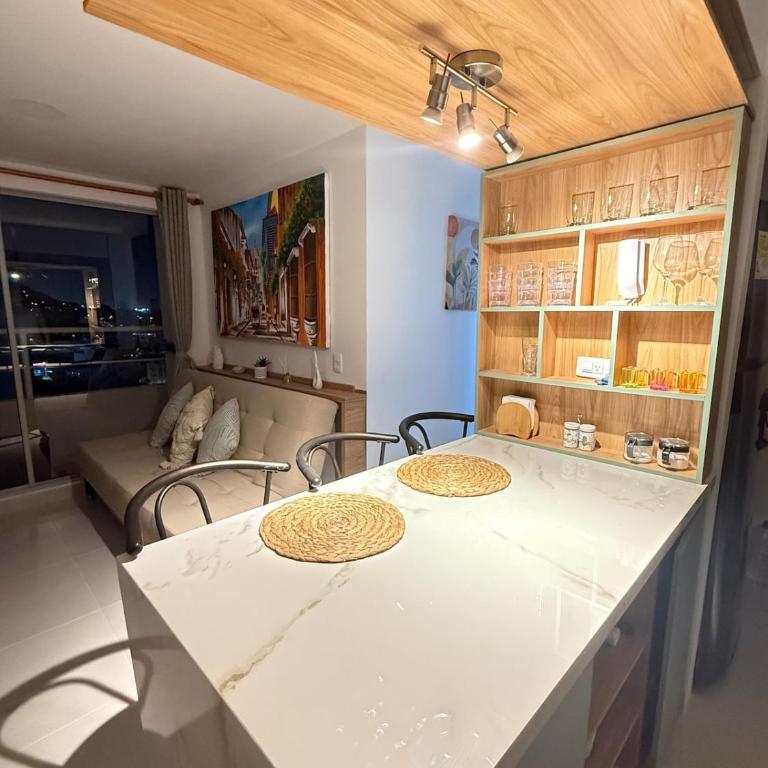 Caribbean Deluxe Apartment Walk to Beach WiFi - Three-Bedroom Apartment with Sea View - 19