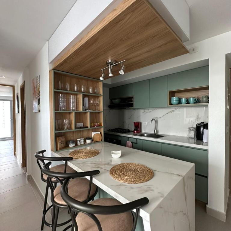 Caribbean Deluxe Apartment Walk to Beach WiFi - Three-Bedroom Apartment with Sea View - 27