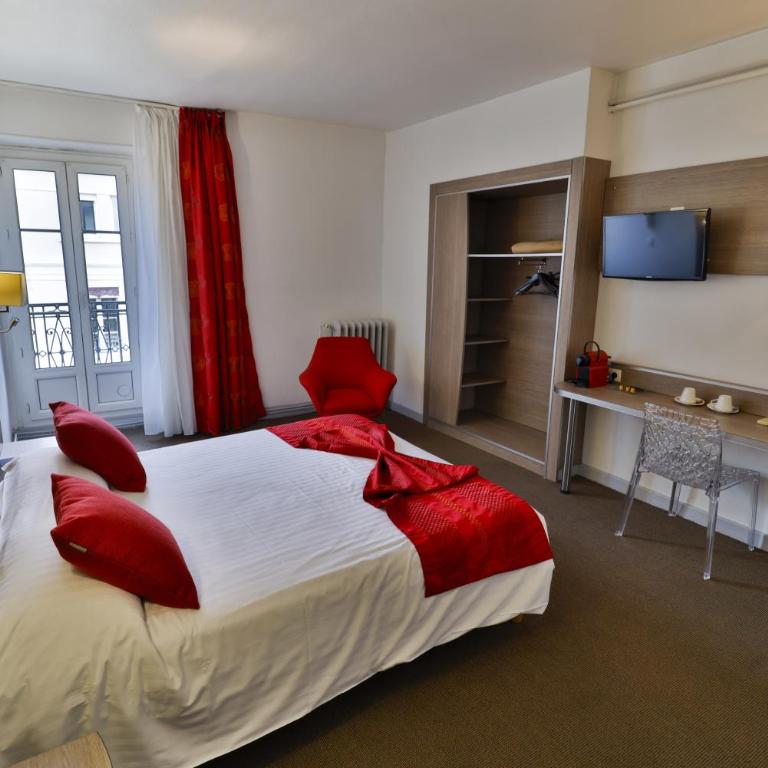 Hôtel de l'Europe Grenoble hyper-centre - Chambre Double Supérieure - 12