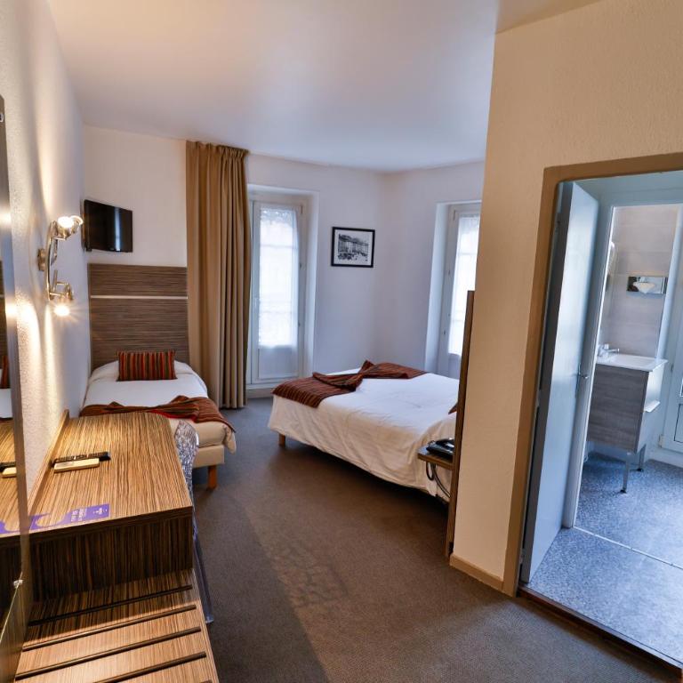 Hôtel de l'Europe Grenoble hyper-centre - Chambre Familiale Standard - 3