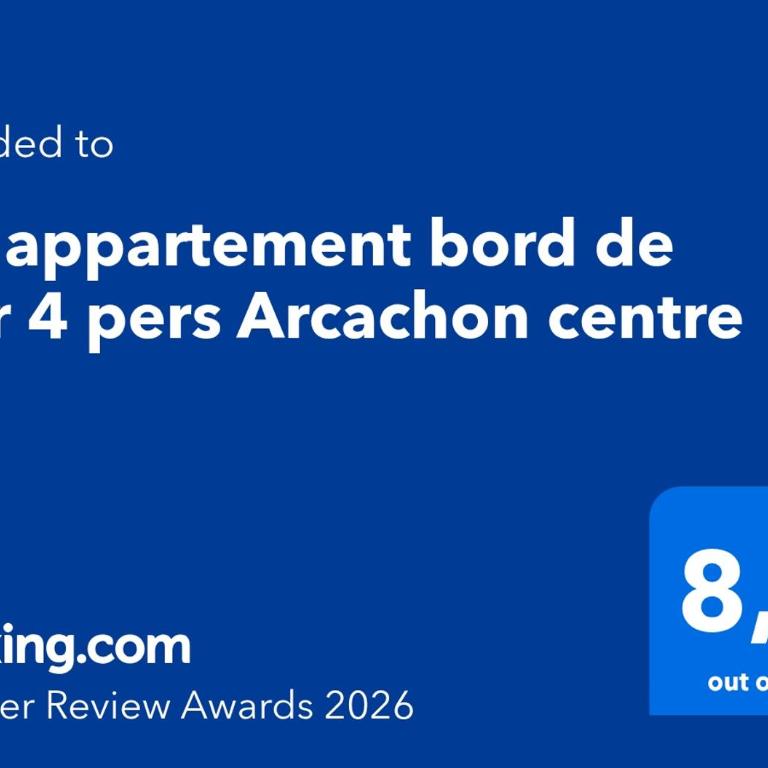 Bel appartement bord de mer 4 pers Arcachon centre - Apartamento de 1 dormitorio - 3