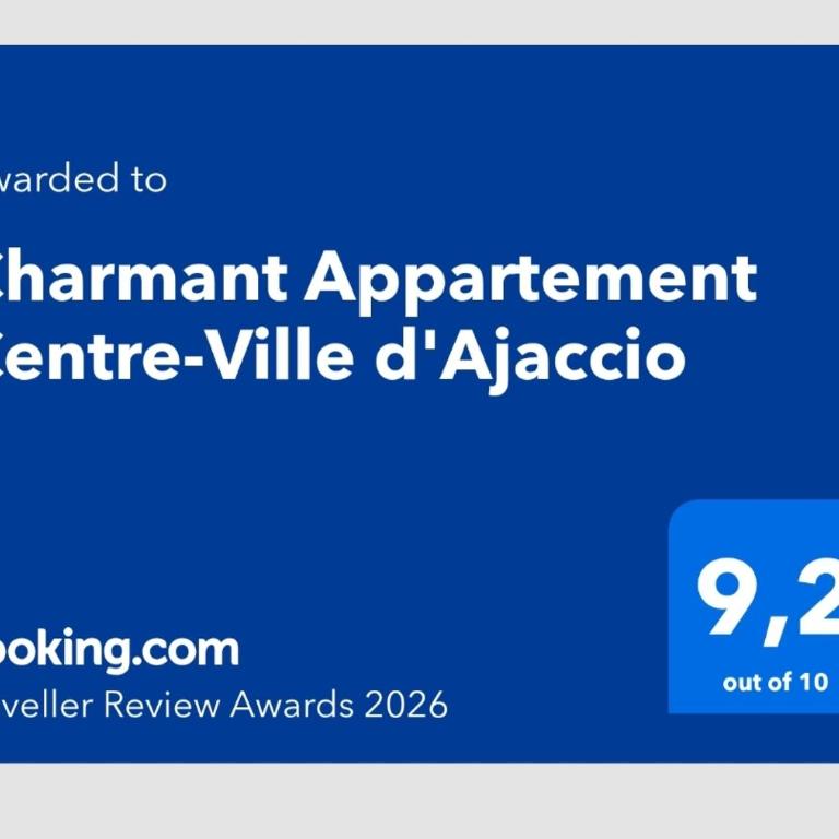 Charmant Appartement Centre-Ville d'Ajaccio - Appartamento con 1 Camera da Letto - 33