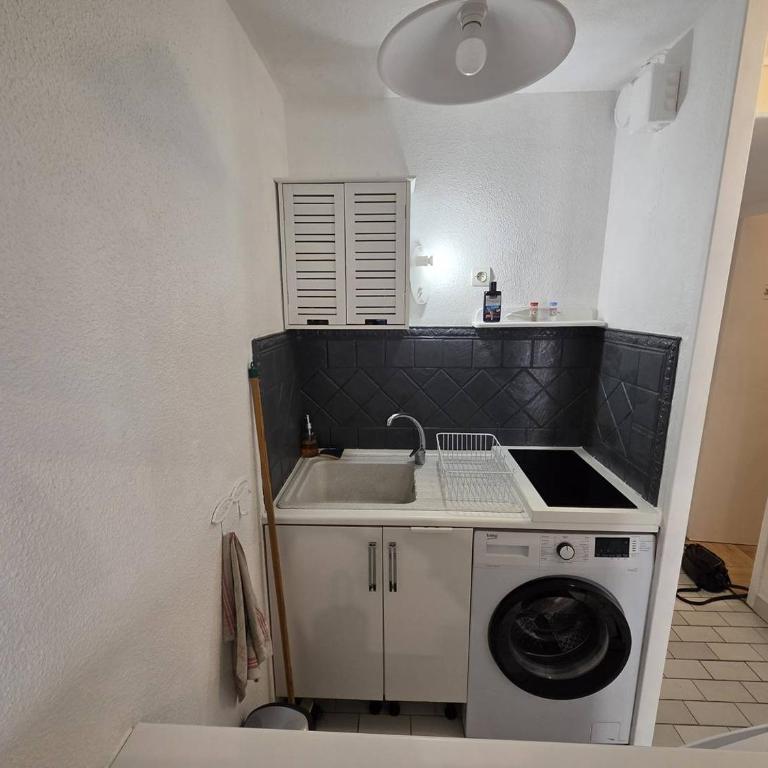 ALHAMBRA Joli studio cabine proche plage Richelieu Cap d'Agde - Apartment mit Poolblick - 17