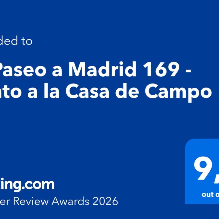 El Paseo a Madrid 169 - Junto a la Casa de Campo - Superior One-Bedroom Apartment - 3