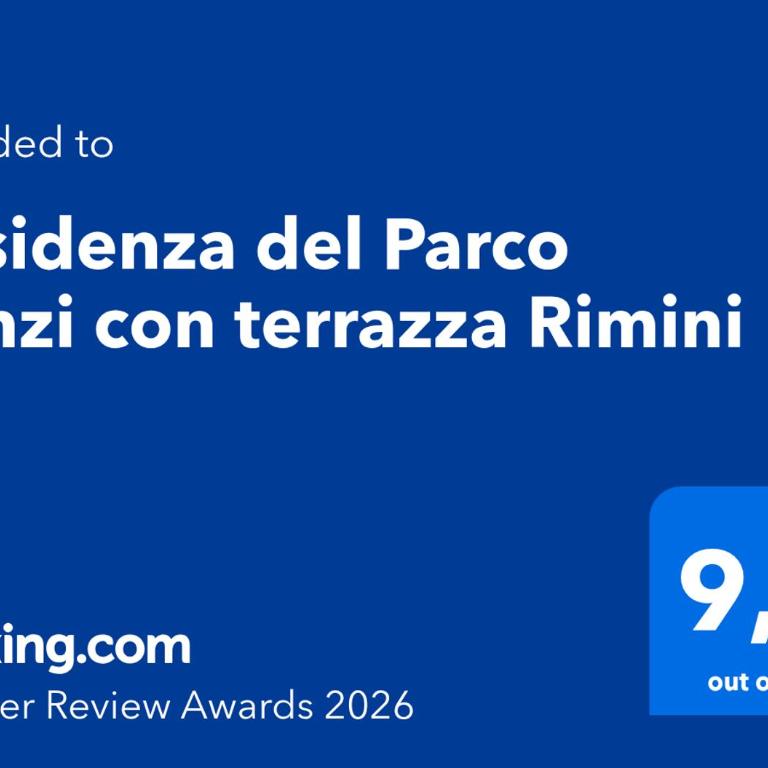 Residenza del Parco Renzi con terrazza Rimini - Appartamento con 1 Camera da Letto - 25