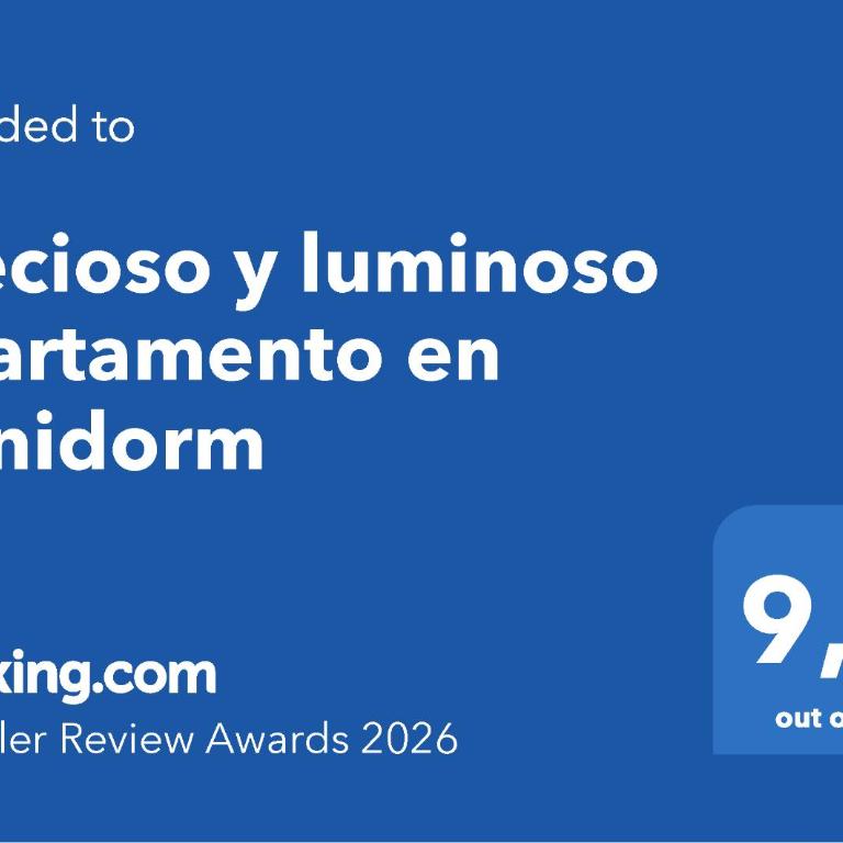 Precioso y luminoso apartamento en Benidorm - Appartamento con 2 Camere da Letto, Terrazza e Vista Mare - 8