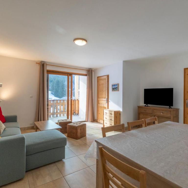 8 pers – Pied des pistes à Morillon - Appartement 3 Chambres Premium avec Balcon - 1