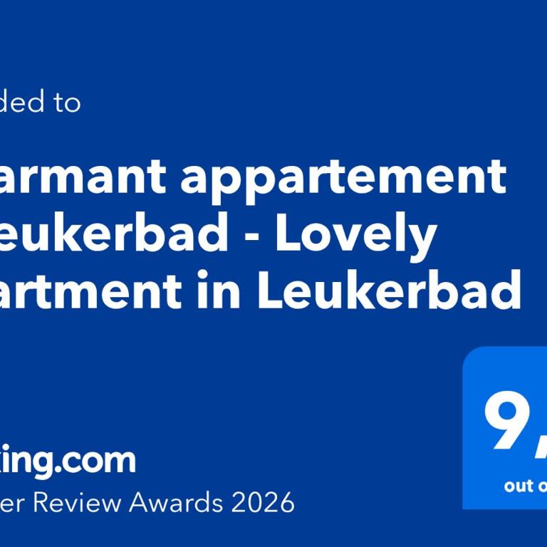 Charmant appartement à Leukerbad - Lovely apartment in Leukerbad - Apartment mit 2 Schlafzimmern - 15