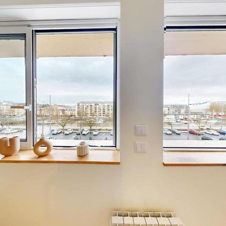 Vue sur le Port de Caen Appartement Premium - Apartment - 21