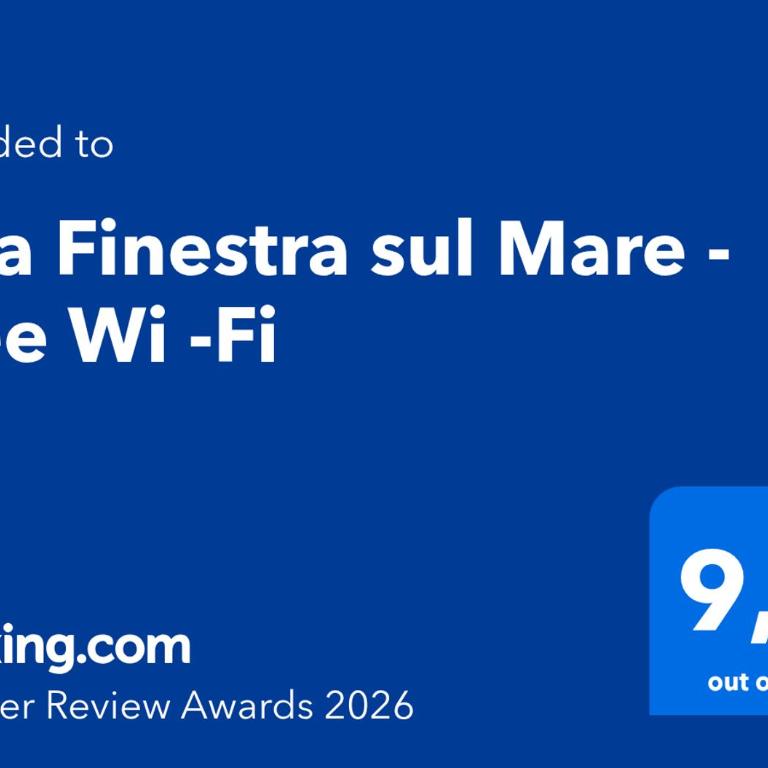 Una Finestra sul Mare - Free Wi -Fi - Appartement 1 Chambre - 2