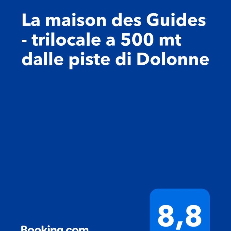 La maison des Guides - trilocale a 500 mt dalle piste di Dolonne - Appartamento - 94