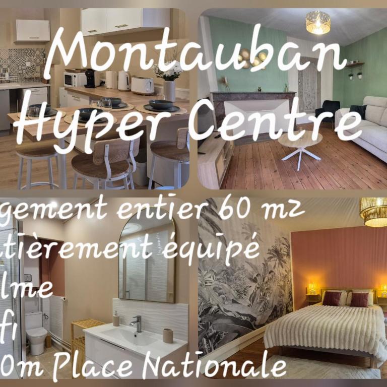 Appartement 60m2 au cœur de Montauban - Appartement 1 Chambre - 2
