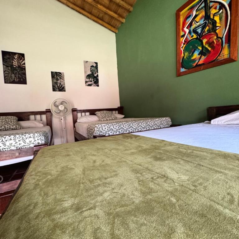 Finca Hotel Cabaña Fercho - Habitación Familiar Estándar - 14