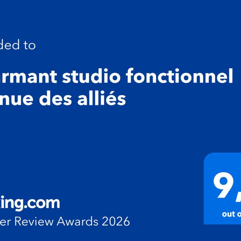 Charmant studio fonctionnel avenue des alliés - Appartement - Rez-de-Chaussée - 1