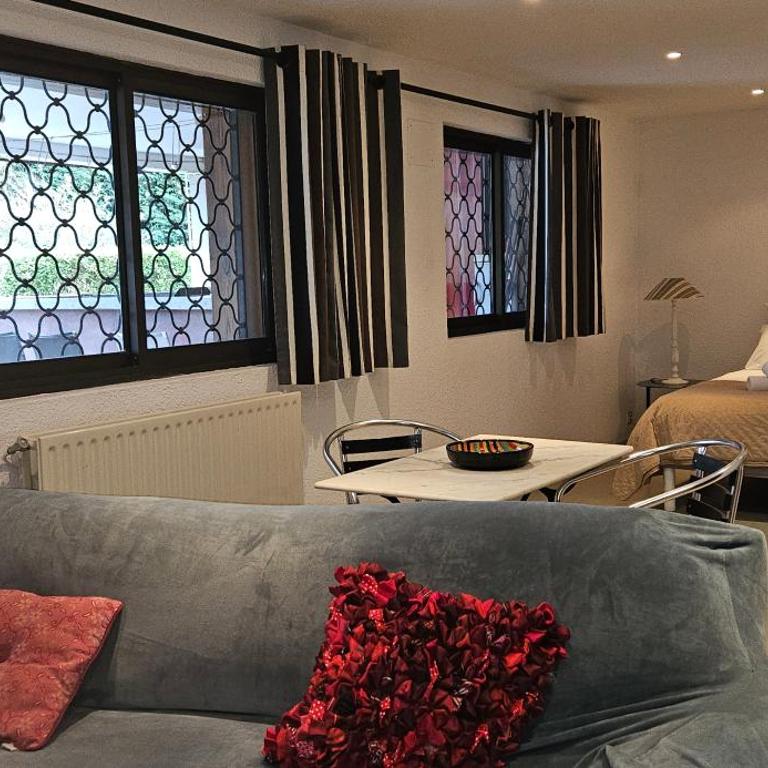 Le Clos Saint Jean, vue Cité, piscine et parking - Studio mit Poolblick - 34