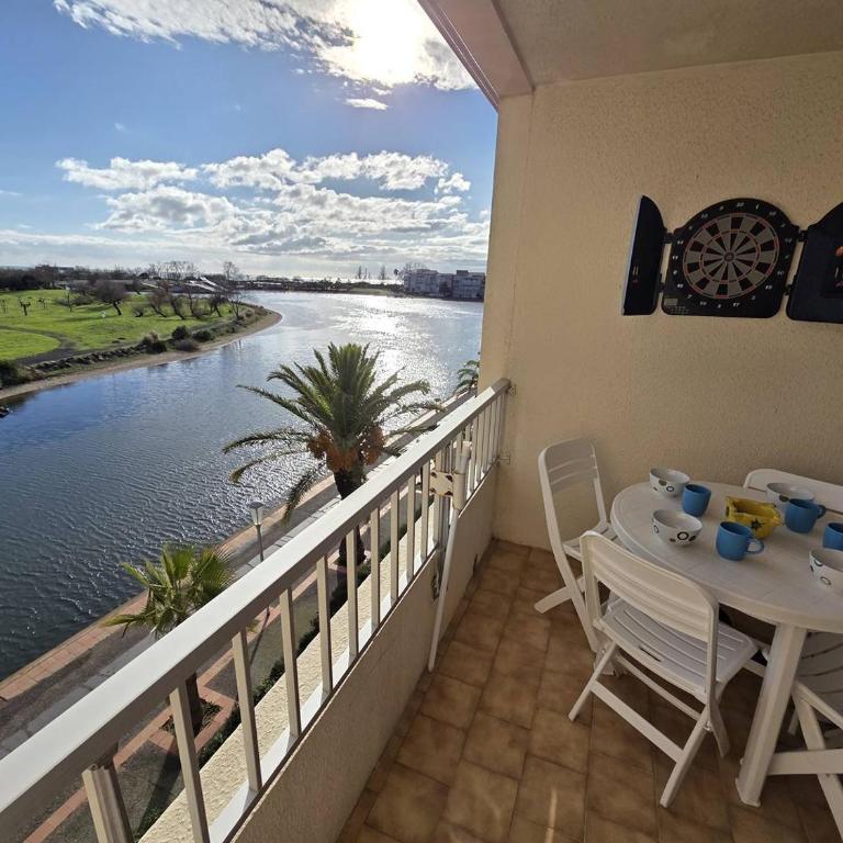 PANORAMIC Joli studio cabine piscine plage Richelieu Cap d'Agde - Studio-Apartment mit Balkon - 13
