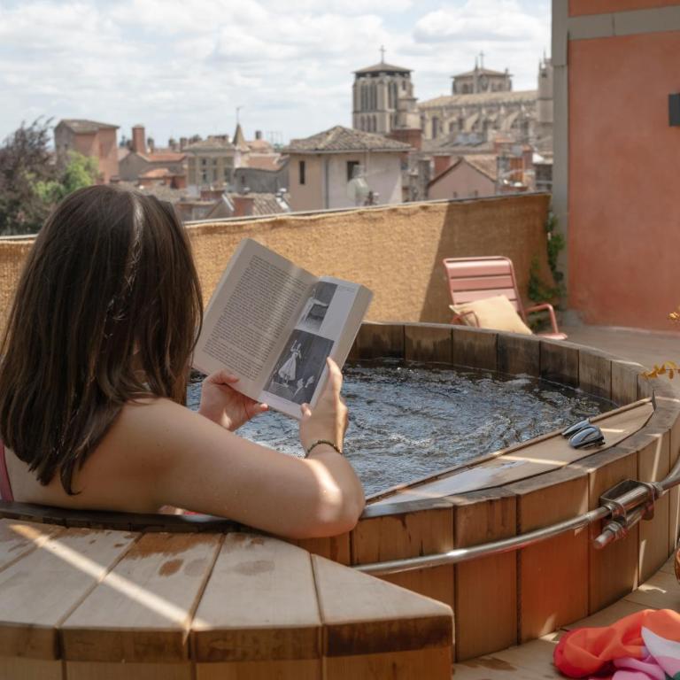 MiHotel - La Maison Rose - Maison Rose – bain nordique jacuzzi - 25