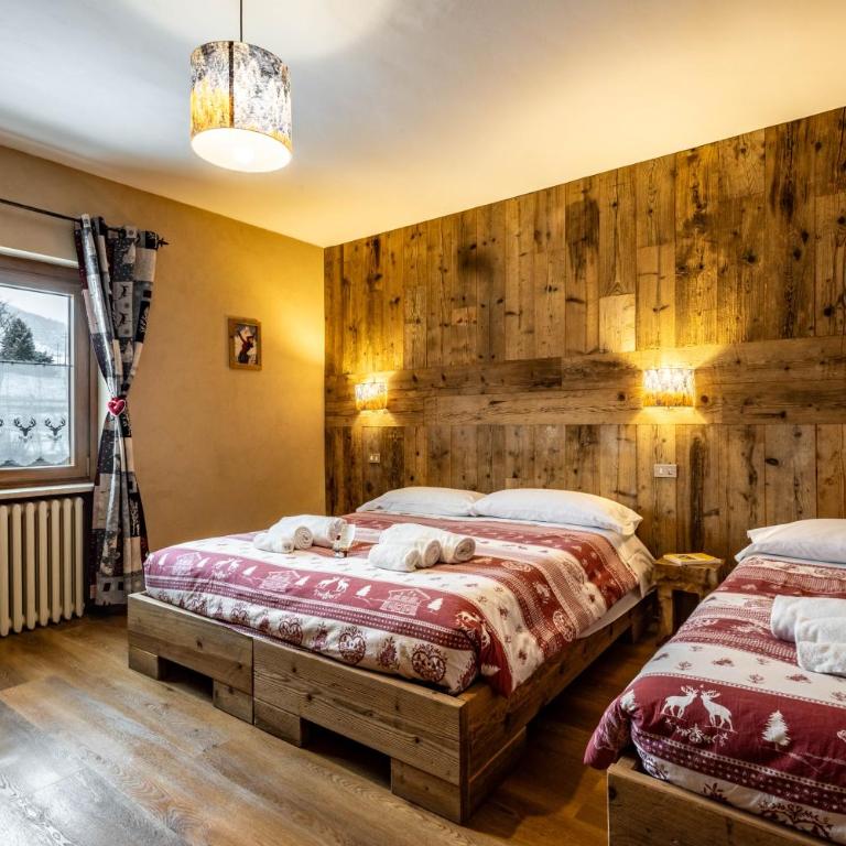 Hotel Saint-Barthélemy - Chalet with view - Chambre Triple – Vue sur Montagne - 1