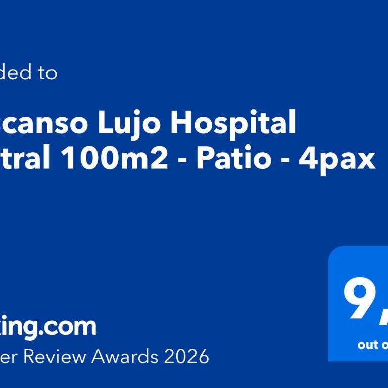 Descanso Lujo Hospital Austral 100m2 - Patio - 3pax - Apartment - Ground Floor - 2