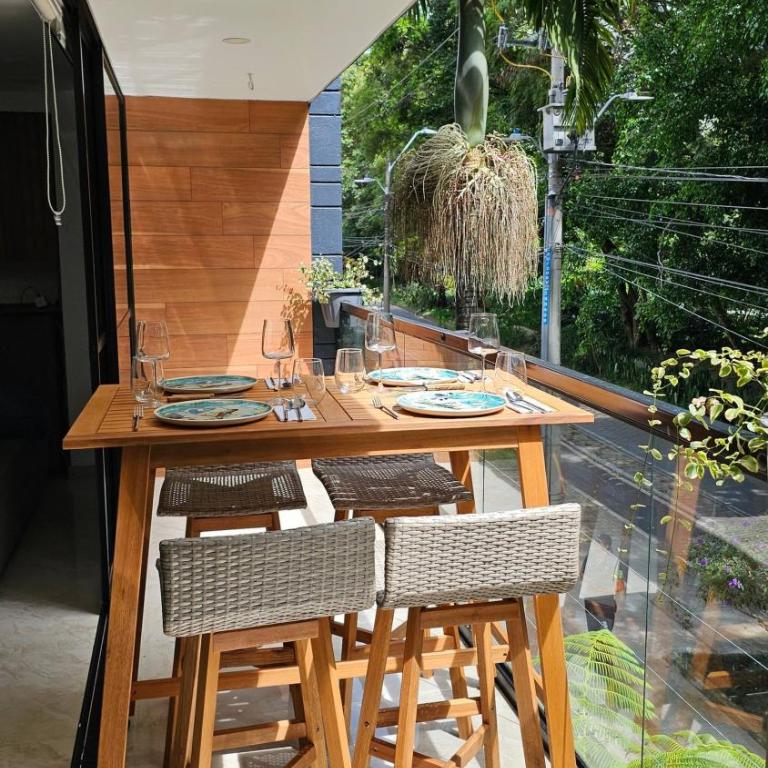 Laureles Belen Studio Balcony & Garage - One-Bedroom Apartment - 37