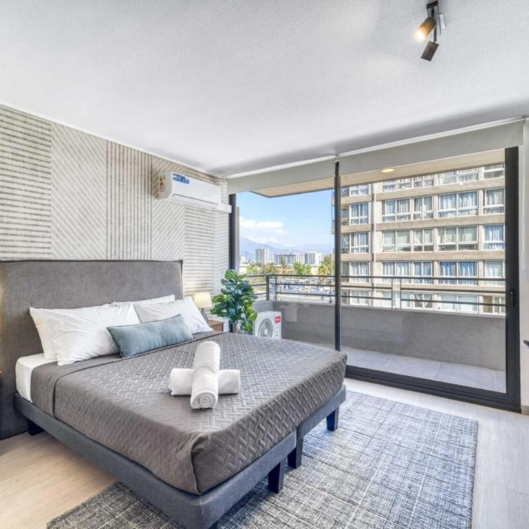 City Studio- Modern Studio with Wifi - Studio Apartment with Balcony - 1