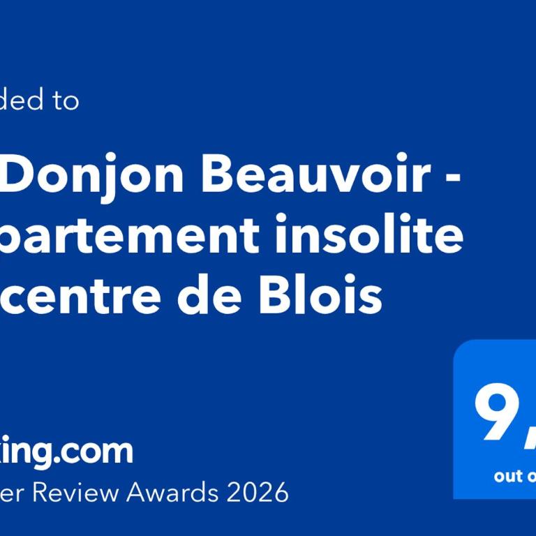 Le Donjon Beauvoir - gîte insolite au cœur de Blois - Two-Bedroom Apartment - 49