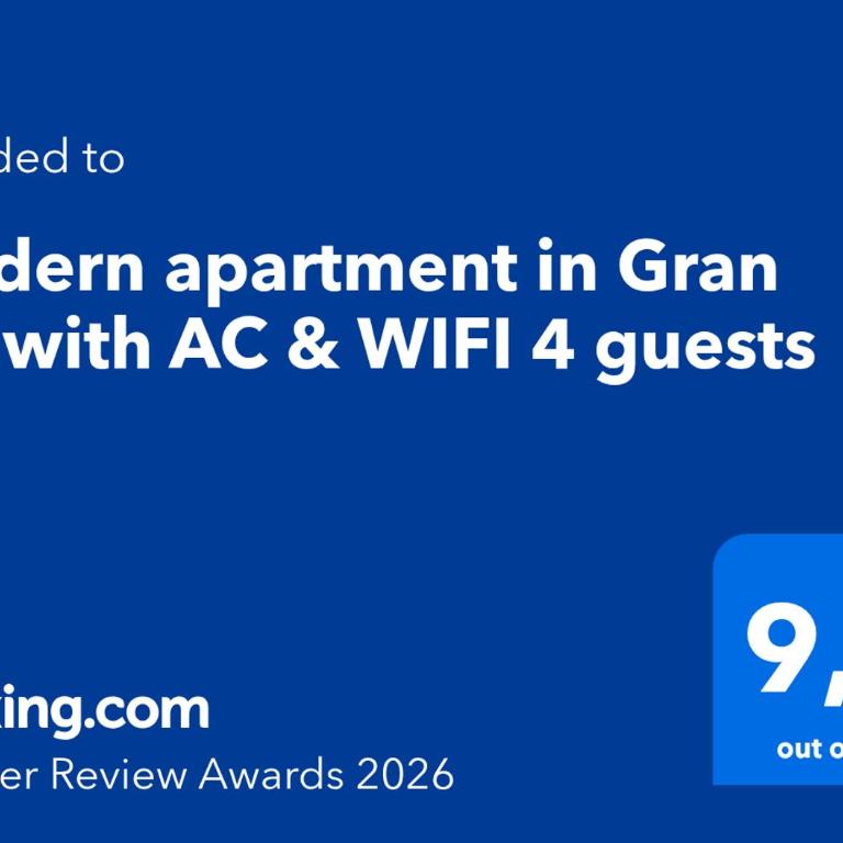 Moderno en Gran Vía con AC y WIFI para 4 huéspedes - Apartment mit 1 Schlafzimmer - 31