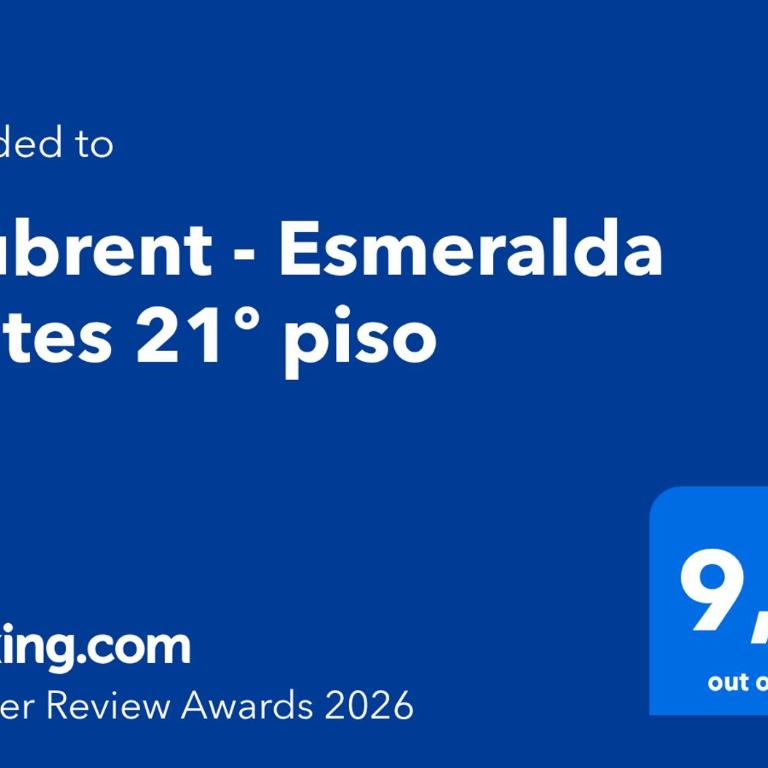 Clubrent - Esmeralda Suites 21º piso - Apartment with Sea View - 40