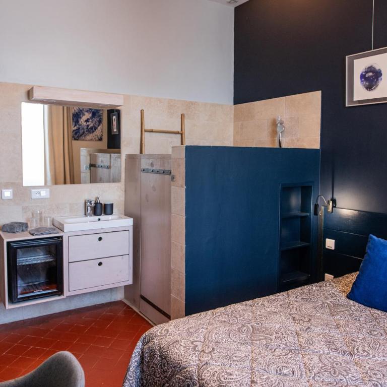 La maison Gerval - Chambre Double ou Lits Jumeaux avec Vue - 4