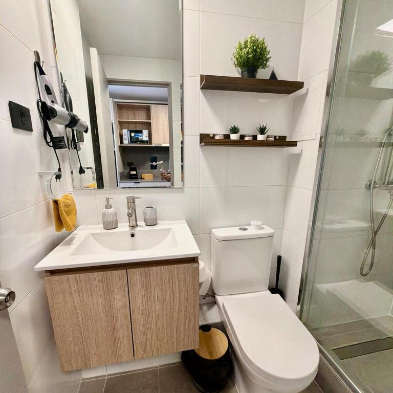 Exclusivo Estudio en Centro Histórico de Santiago - One-Bedroom Apartment - 6