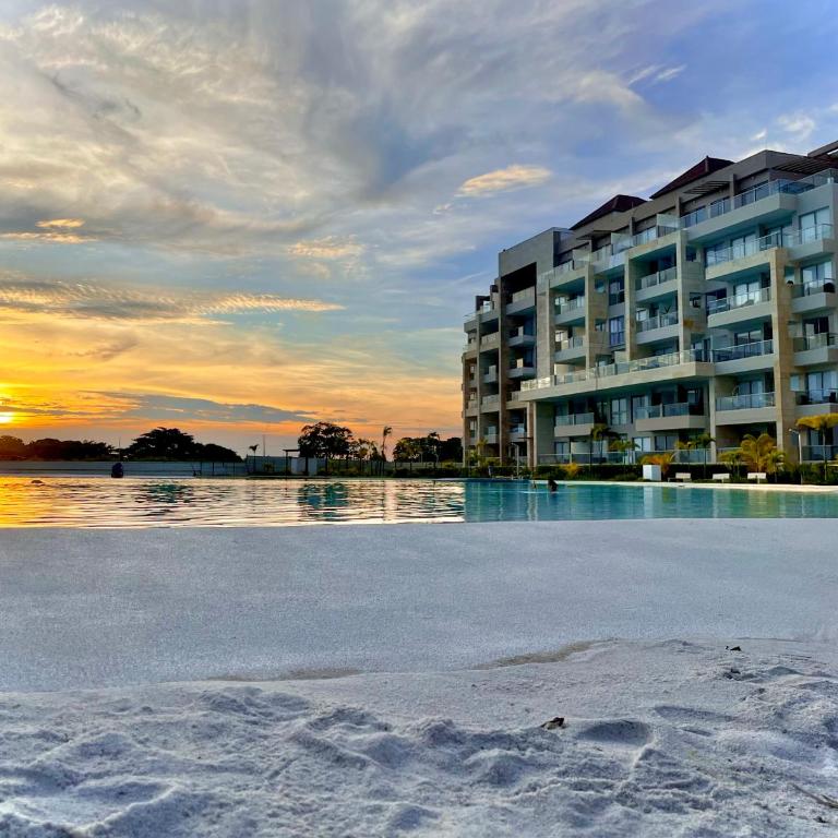 1 Recamara, Laguna, Paddleboard, Gym y Jacuzzi - One-Bedroom Apartment - 10
