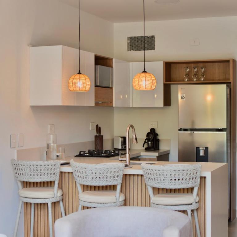 1 Recamara, Laguna, Paddleboard, Gym y Jacuzzi - One-Bedroom Apartment - 15