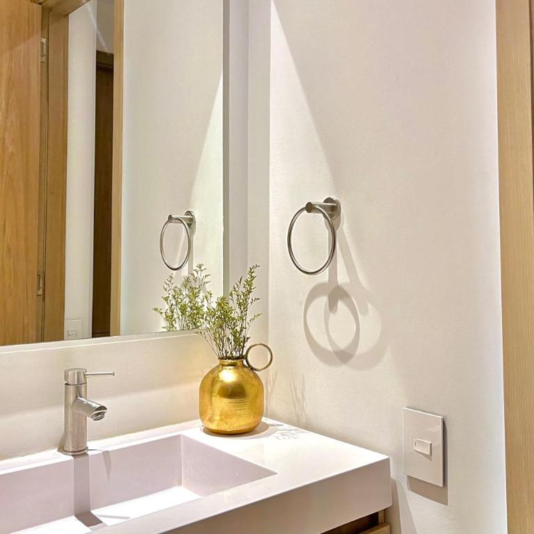 1 Recamara, Laguna, Paddleboard, Gym y Jacuzzi - One-Bedroom Apartment - 42